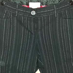 Candie's Vintage Pinstriped Dress Pants